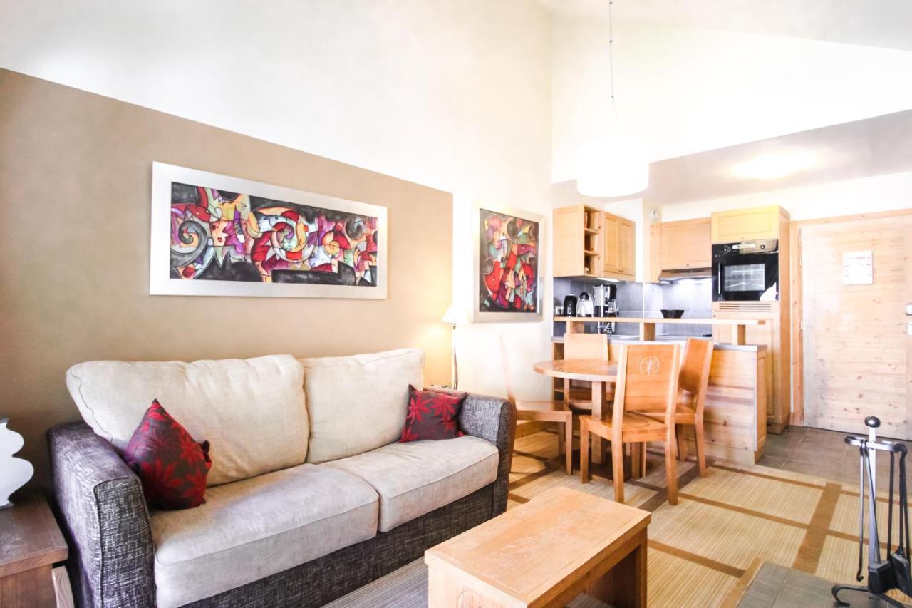 Les Terrasses D'Eos, 1-Bed Apartment With Fireplace, Ski In, Ski Out Flaine Extérieur photo