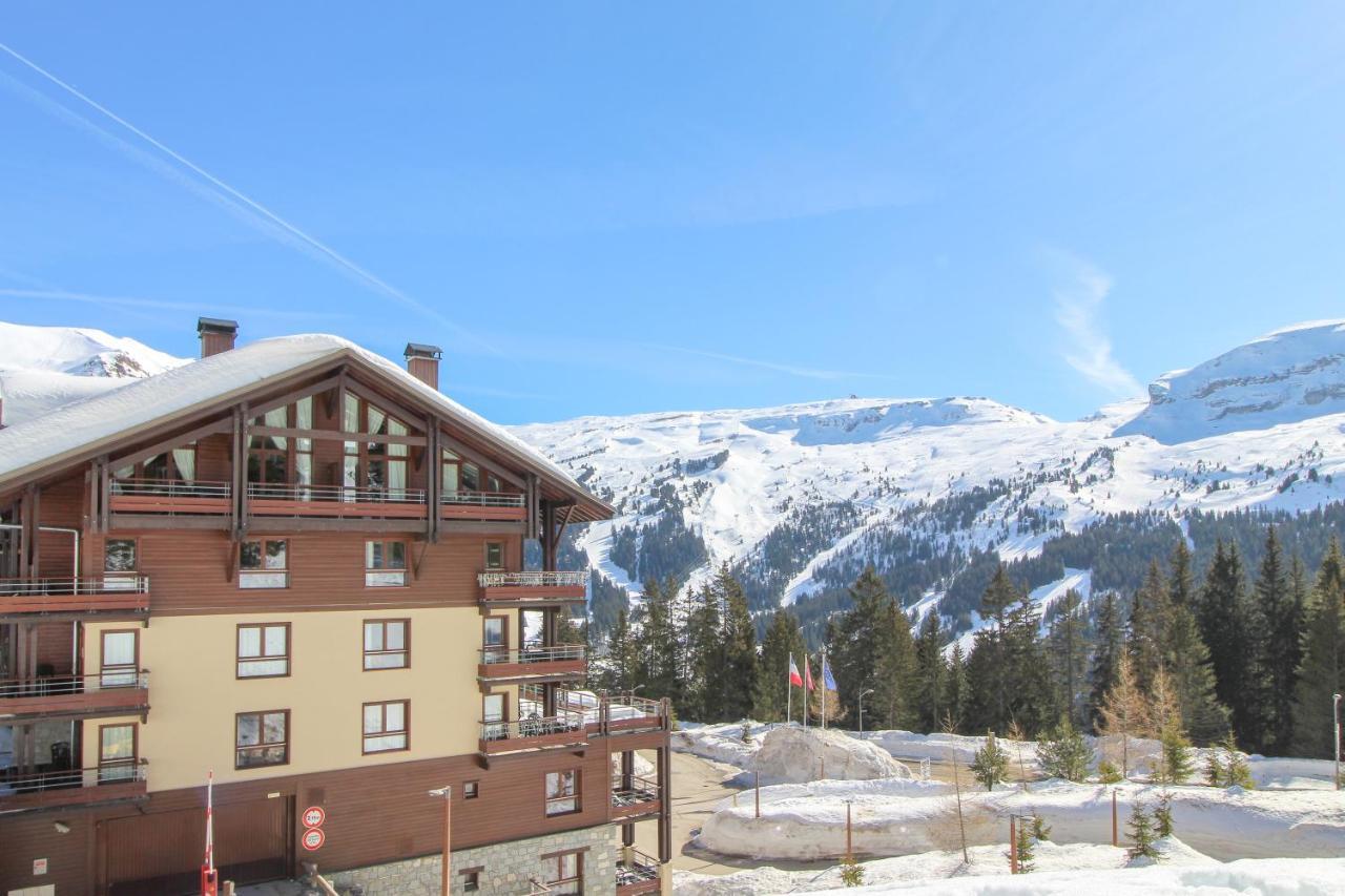 Les Terrasses D'Eos, 1-Bed Apartment With Fireplace, Ski In, Ski Out Flaine Extérieur photo