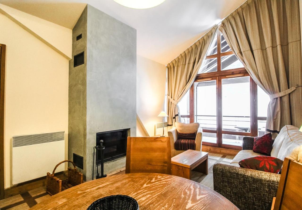 Les Terrasses D'Eos, 1-Bed Apartment With Fireplace, Ski In, Ski Out Flaine Extérieur photo