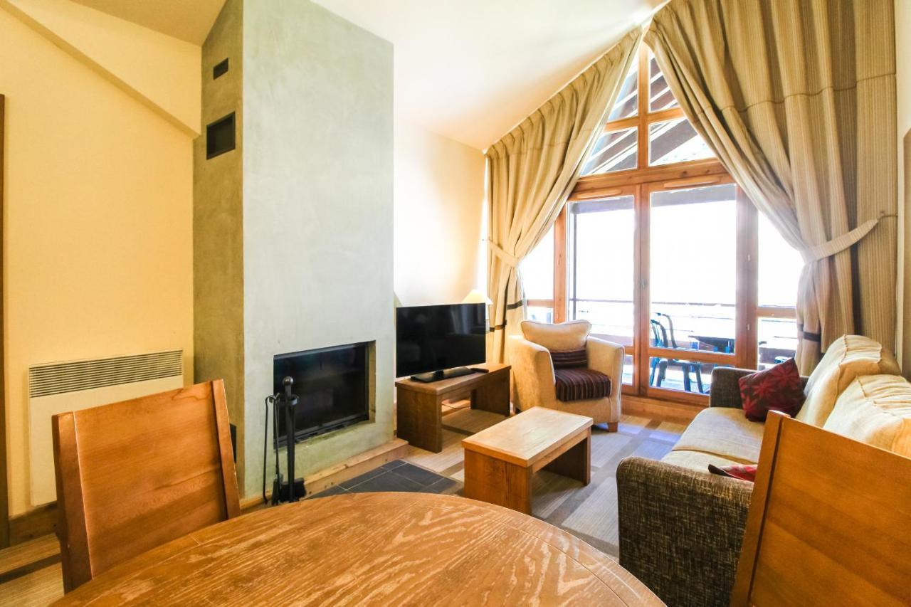Les Terrasses D'Eos, 1-Bed Apartment With Fireplace, Ski In, Ski Out Flaine Extérieur photo